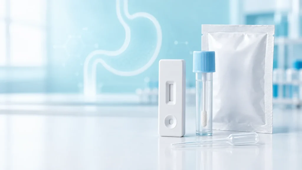 H. pylori stool antigen rapid test cassette with specimen collection tube